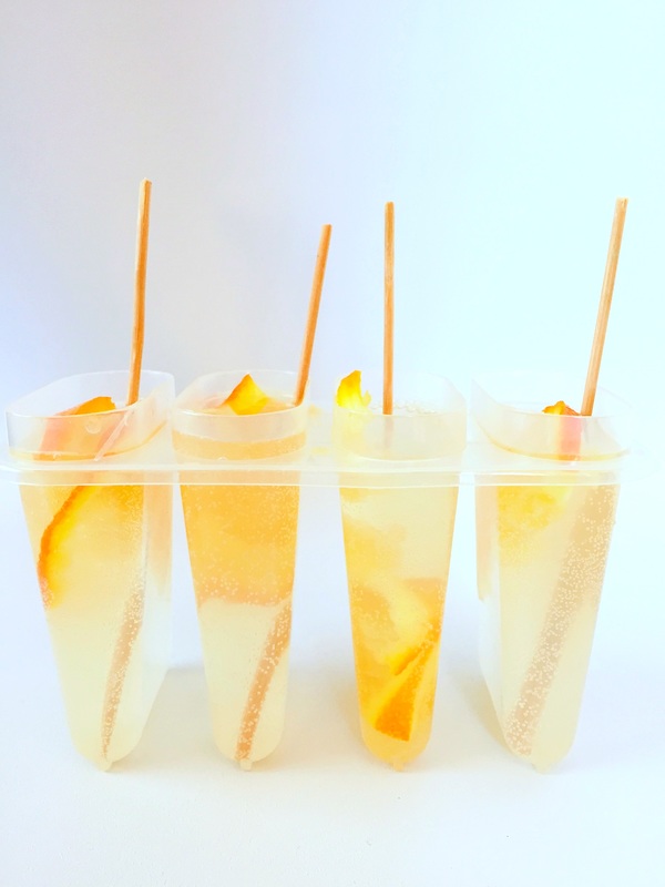 Citrus Glass Popsicles