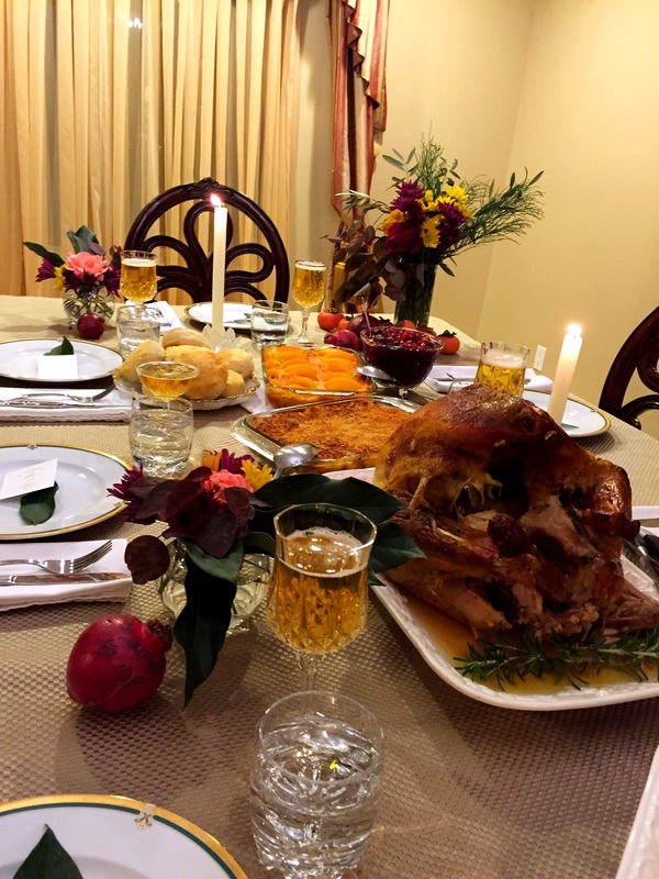 Thanksgiving Table Scape