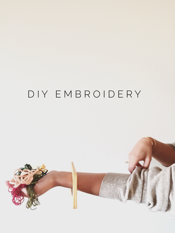 DIY Embroidering